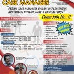 Workshop Case Manager Peran Case Manager dalam Implementasi Akreditasi Rumah Sakit & Kendali BPJS